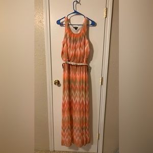 I.N. Studio maxi dress with belt Size XL